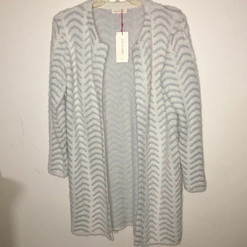 Solitaire Long Cardigan Sweater